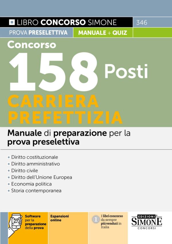 Concorso 158 Posti Carriera Prefettizia - Manuale - 346
