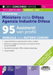 Manuale concorso assistenti agenzia industrie difesa 2025