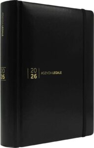 Agenda legale nera Simone 2026