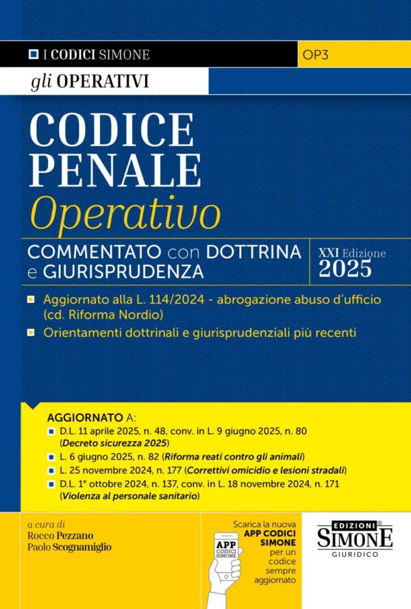 Codice Penale Operativo - OP3