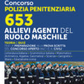 Concorso polizia penitenziaria 653 Allievi agenti del ruolo maschile - Teoria e quiz - NE/311