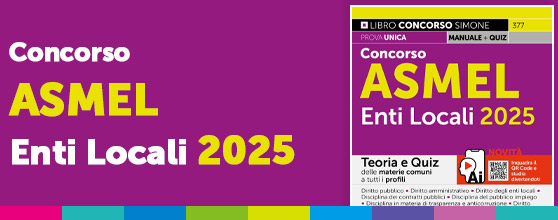 Manuale concorso ASMEL Enti Locali 2025