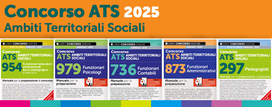 Manuali Concorso ATS Ambiti Territoriali Sociali Edizioni Simone