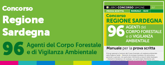 Concorso forestali Regione Sardegna Corpo Forestale e di Vigilanza Ambientale