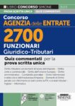 Concorso Agenzia delle Entrate – 2700 Funzionari Giuridico Tributari