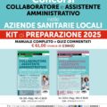 Concorsi Collaboratore e Assistente Amministrativo Aziende Sanitarie Locali (ASL) prova scritta e pratica - 320/1