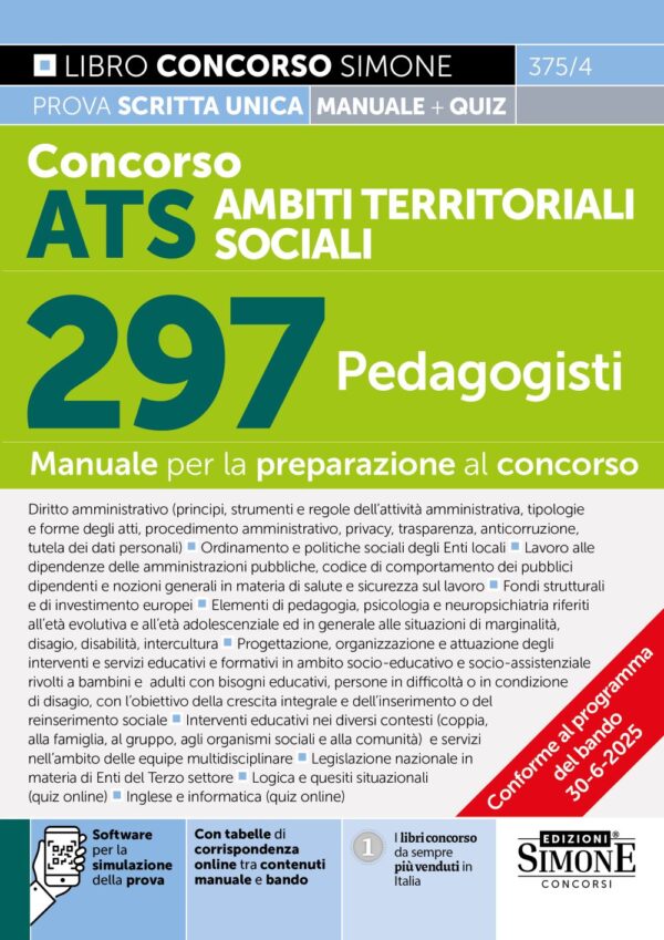 manuale concorso ats pedagogisti