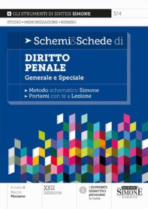 Schemi & Schede di Diritto Penale - Generale e Speciale - 3/4