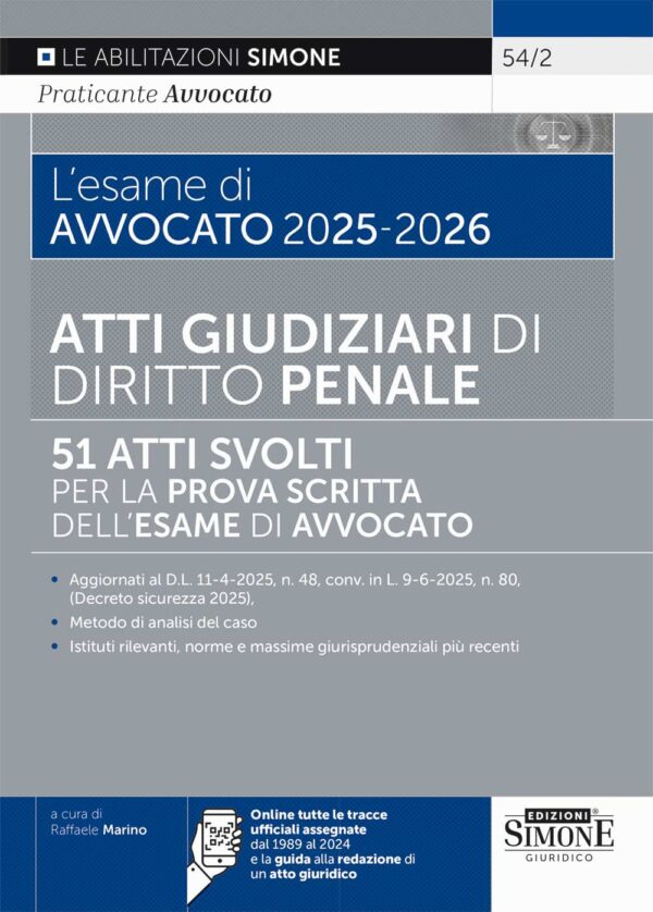 Atti Giudiziari di Diritto Penale