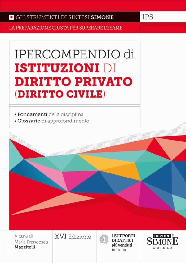 Ipercompendio di Istituzioni di Diritto Privato (Diritto Civile) - IP5