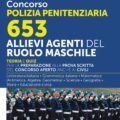 Concorso polizia penitenziaria 653 Allievi agenti del ruolo maschile - Teoria e quiz - NE/311