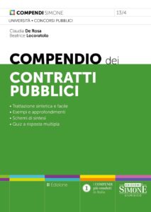 Compendio dei contratti pubblici - 13/4