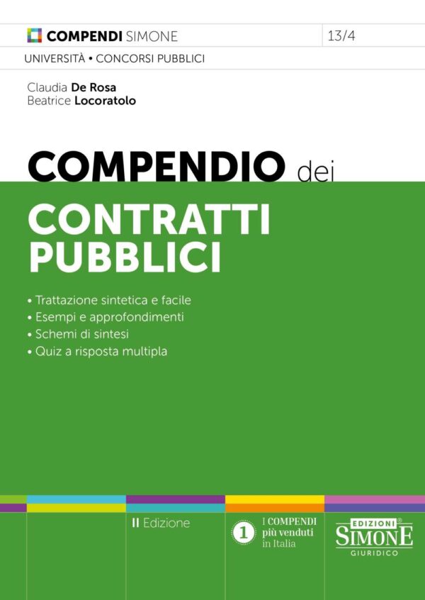 Compendio dei contratti pubblici - 13/4