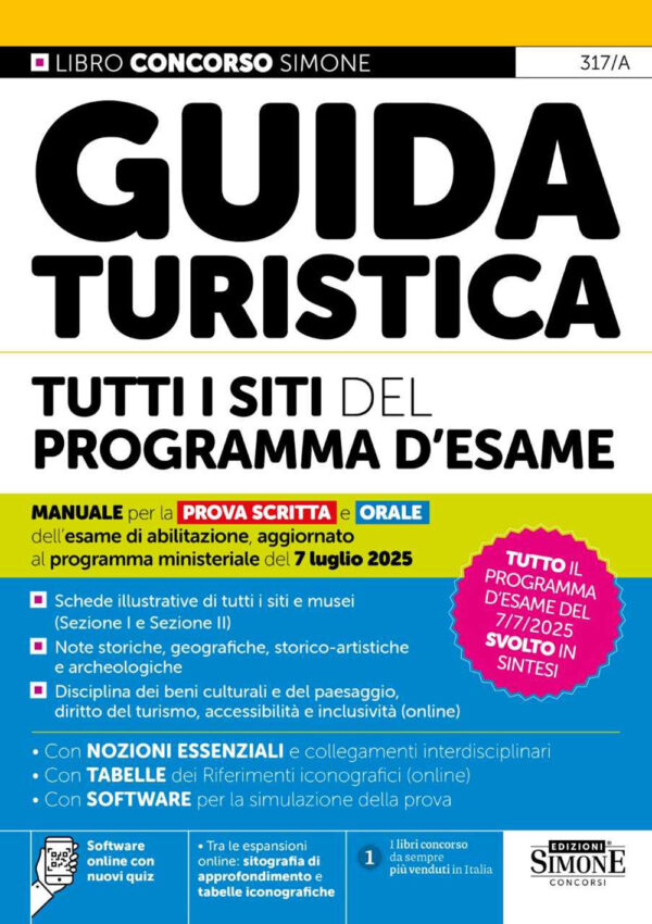Guida Turistica Tutti i siti del programma d'esame - Manuale - 317/A