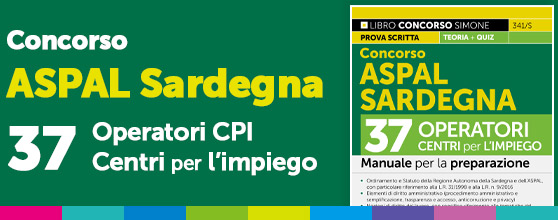 Concorso ASPAL Sardegna 37 Operatori CPI Centri per Impiego
