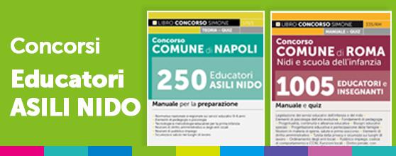 Libri per i concorsi educatori asilo nido