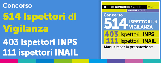 Manuale Concorso Ispettori di Vigilanza INPS e INAIL