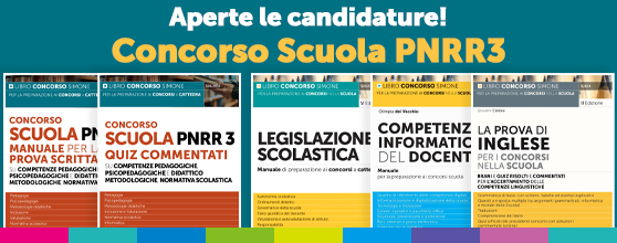 Libri Concorso Scuola PNRR3 2025 - 2026