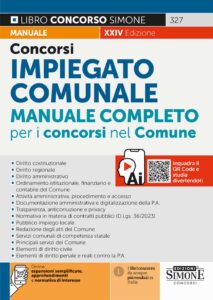 Concorsi Impiegato Comunale - Manuale completo per i concorsi nel Comune - 327