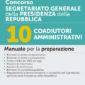 Manuale Concorso Segretariato generale della Presidenza della Repubblica - 10 Coadiutori amministrativi