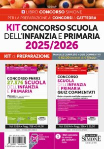 KIT Concorso Scuola dell'Infanzia e Primaria 2025/2026 - KIT di Preparazione - 526/AP