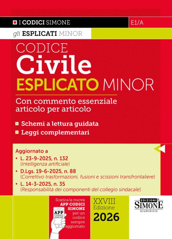 Codice Civile Esplicato Minor