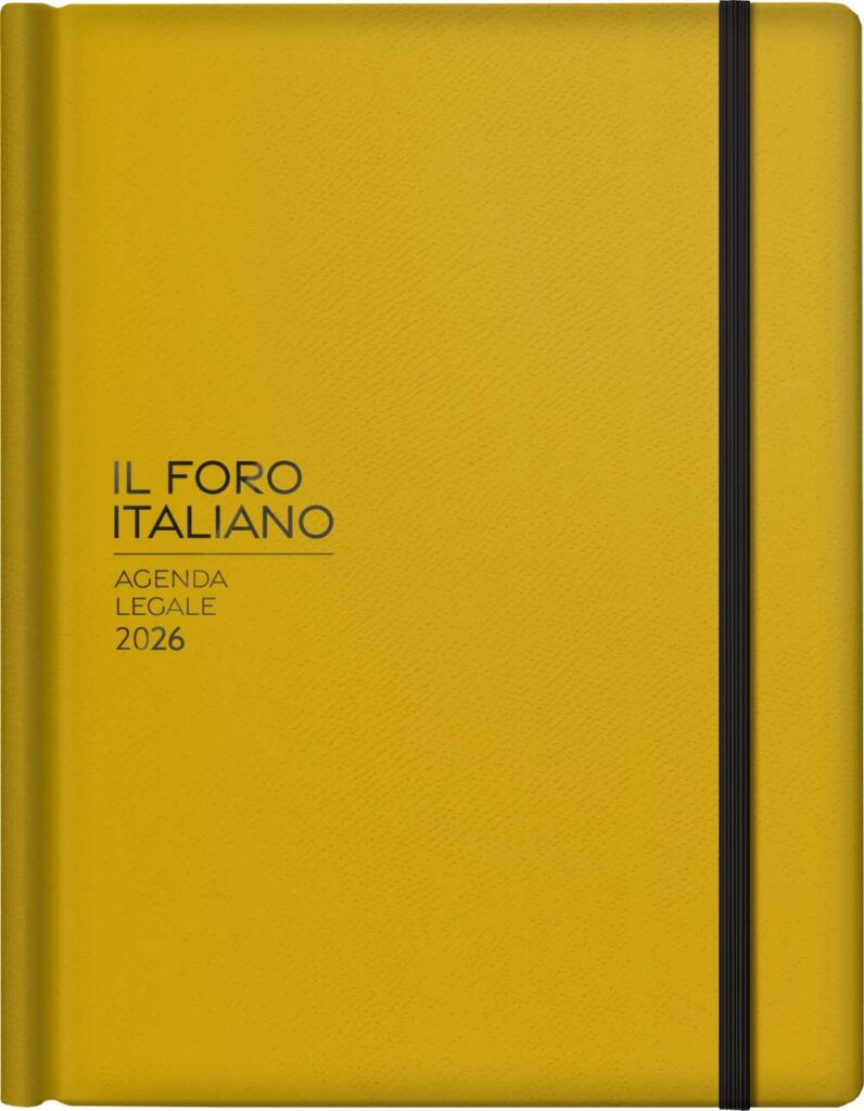 Agenda Legale Foro Italiano 2026