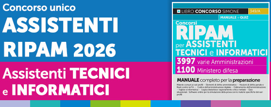 Manuale concorso assistenti tecnici e informatici RIPAM e Ministero della Difesa
