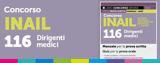 Concorso INAIL 116 Dirigenti medici