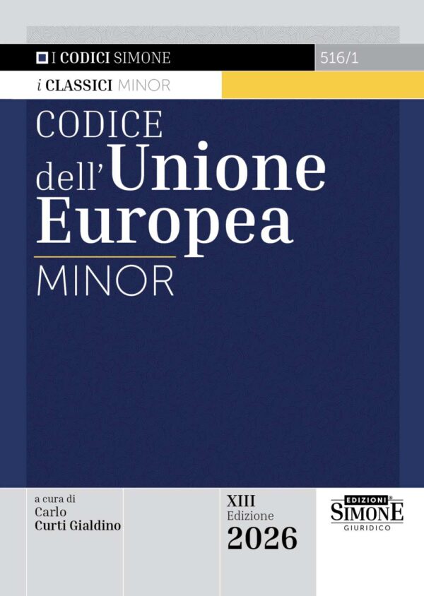 Codice dell'Unione Europea Minor - 516/1