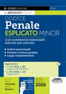 Codice Penale Esplicato Minor - E3/A