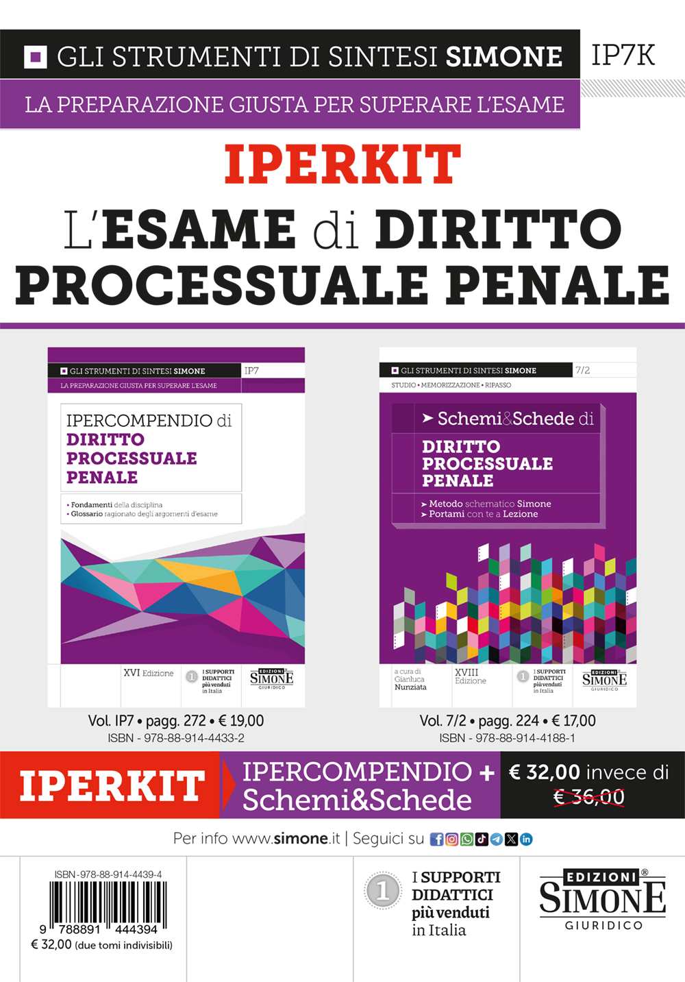 vip7k IPERKIT L'Esame di Diritto Processuale Penale - Ipercompendio + Schemi&Schede - IP7K - immagine 1