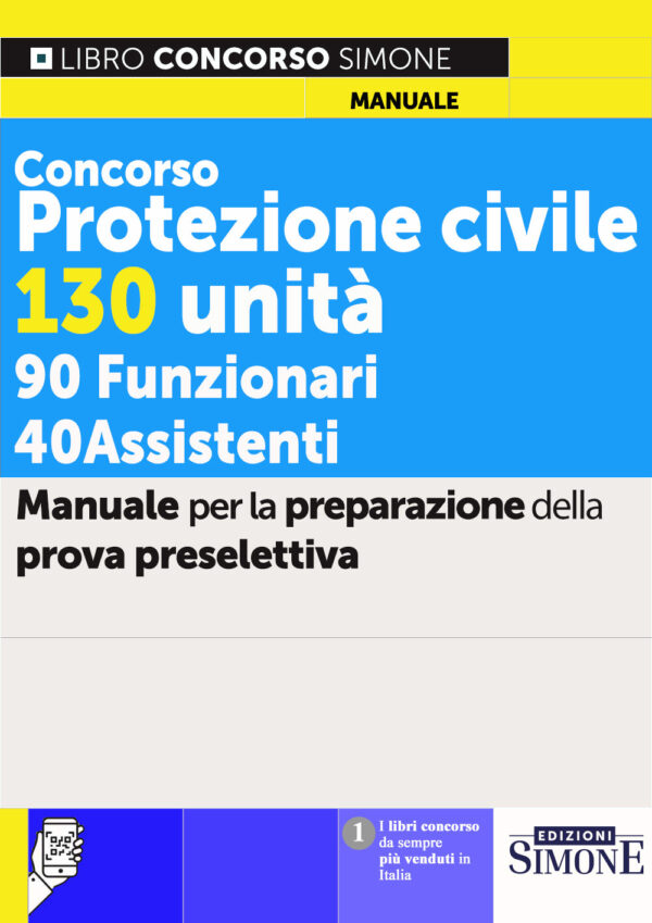 Concorso Protezione civile 130 unità - 90 Funzionari - 40 Assistenti