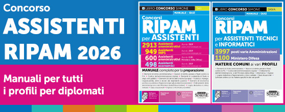 Manuali per i concorsi assistenti diplomati ripam 2026