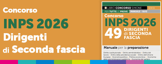 Manuale concorso Dirigenti INPS 2026