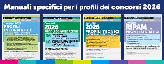 Manuali specifici per i profili dei concorsi ripam 2026