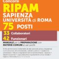 Manuale concorso RIPAM università la sapienza roma funzionari e collaboratori