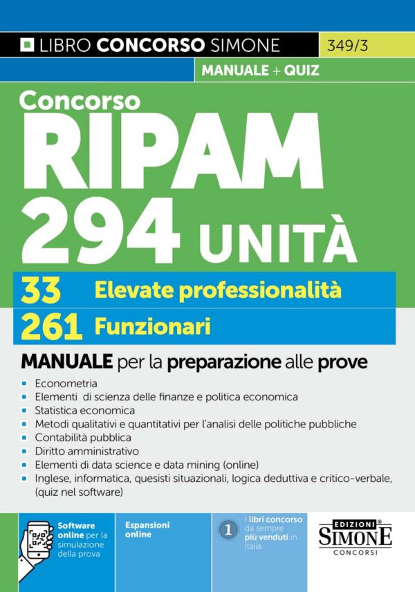 manuale concorso ripam 294 posti
