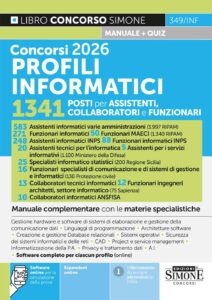Manuale concorsi informatici 2026 per assistenti collaboratori e funzionari
