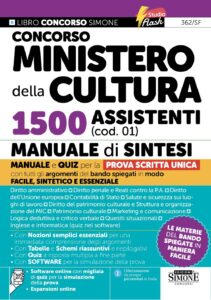 Manuale di sintesi con i riassunti per il Concorso Ministero della Cultura 1500 assistenti