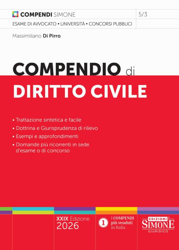 Compendio di Diritto Civile 2026