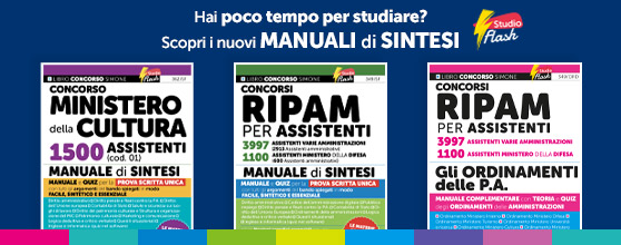 Manuali di Sintesi con i riassunti per i concorsi pubblici