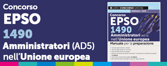 Manuale concorso amministratori unione europea 2026