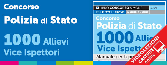 Manuale concorso Vice Ispettori Polizia di Stato