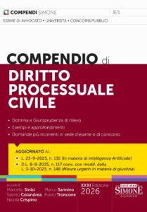 Compendio di Diritto Processuale Civile 2026