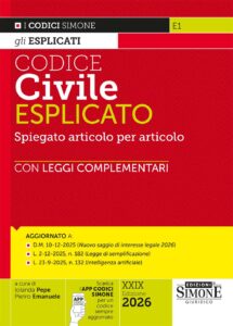 Codice Civile Esplicato 2026
