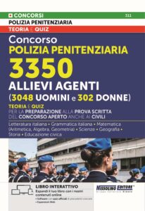 Manuale prova scritta Concorso Polizia Penitenziaria 3350 Allievi agenti