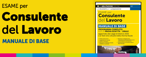 Esame per Consulente del Lavoro – Manuale di base