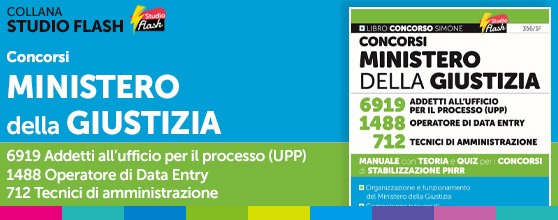 Manuale concorso Ministero della Giustizia avvisi di stabilizzazione PNRR