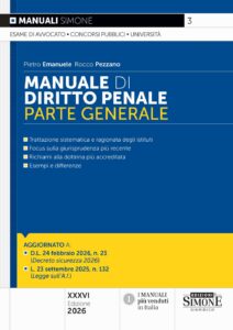 Manuale di Diritto Penale (Parte generale)